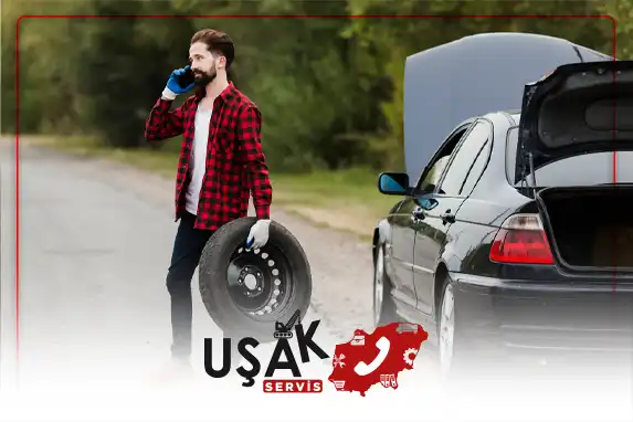 uşak'ta yolda kaldım