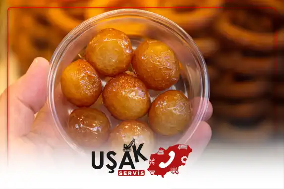 uşak ta lokma tatlısı döktürmek